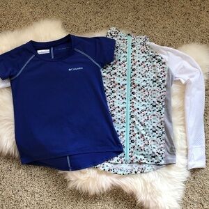 Columbia And Reebok Tops Girls Size S